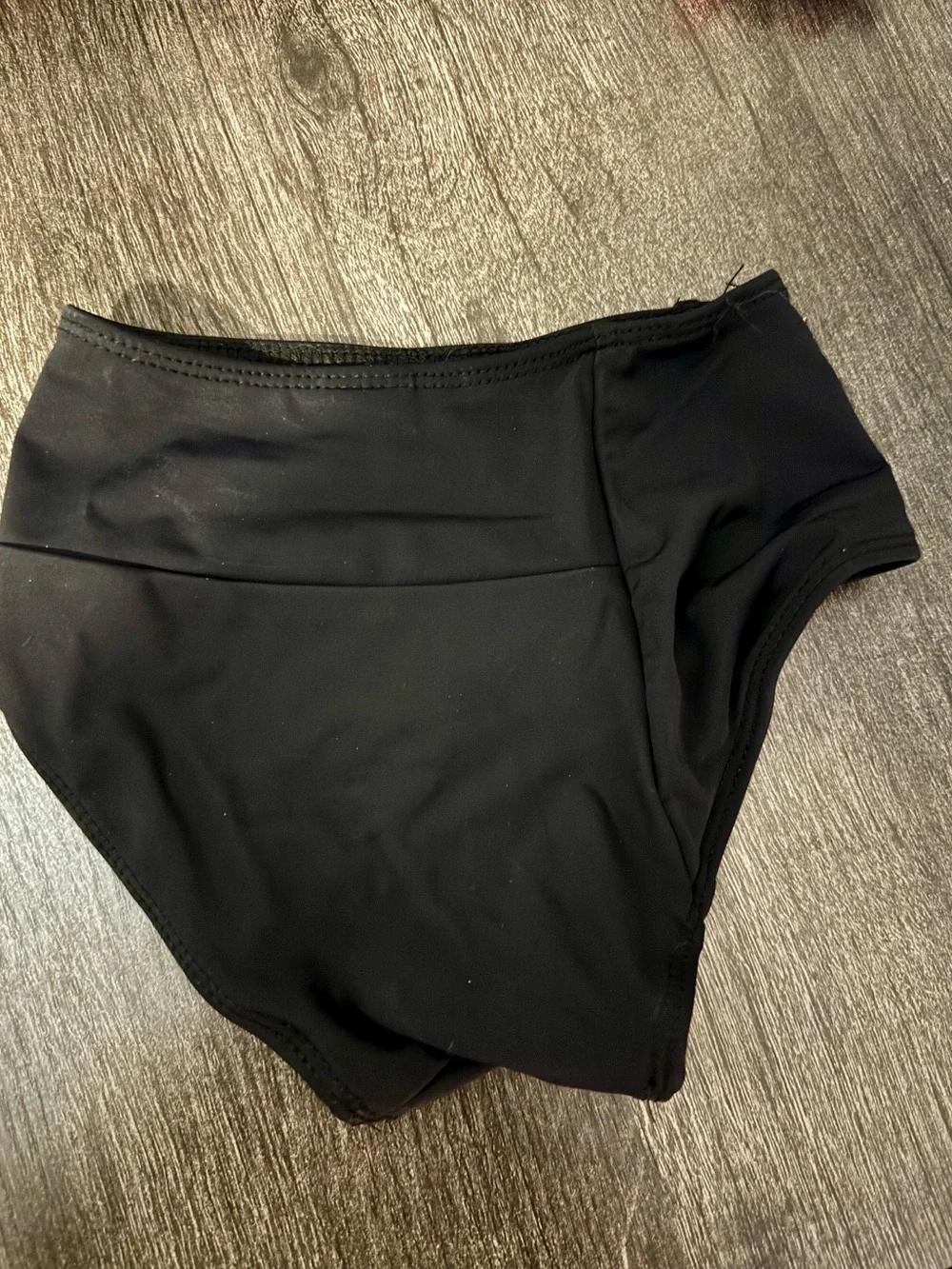 Kandi Kouture Black High Waist Dance Briefs Child Small CS Size 4